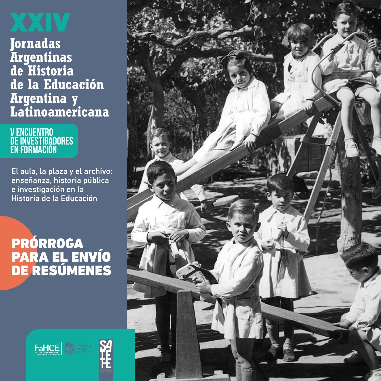 Prórroga. Presentación de resúmenes